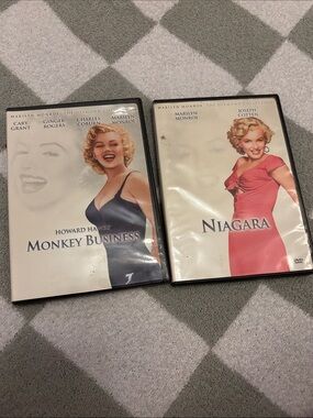 Marilyn Monroe DVD Lot - Monkey Business & Niagara